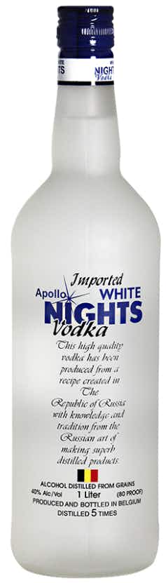 Apollo White Nights Vodka 1L
