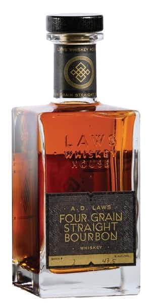 Laws Whiskey House Laws Four Grain Straight Bourbon Whiskey Batch #5 2012