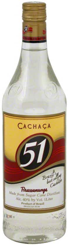 Cachaca 51 Pirassununga Rum 1L