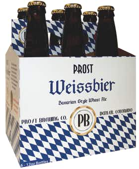 Prost Brewing Weissbier 6 pack 12oz Bottle