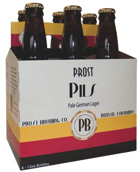 Prost Brewing Pils 6 pack 12oz Bottle