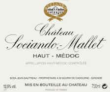 Chateau Sociando Mallet Haut Médoc 2005