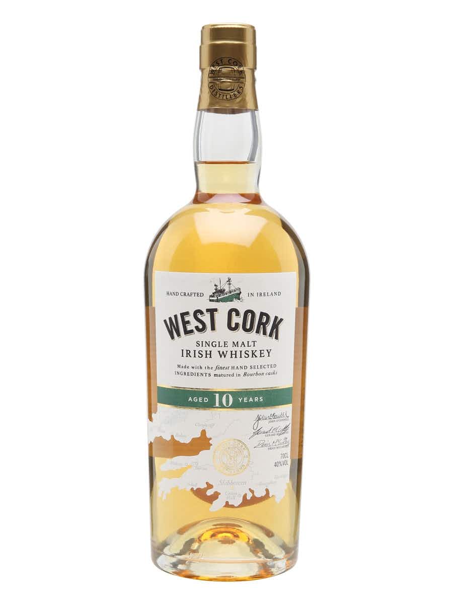 West Cork Irish Whiskey 10 year old Bottle