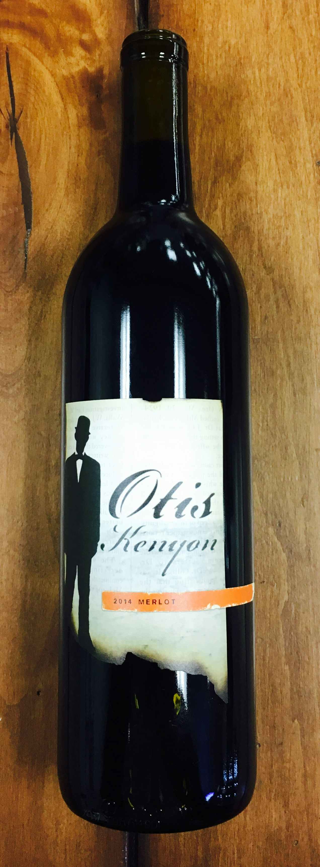 Otis Kenyon Merlot 2014 Bottle