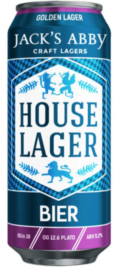 Jack's Abby House Lager 6 pack 16oz Can