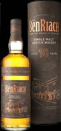BenRiach Curiositas Single Peated Malt Scotch Whisky 10 year old