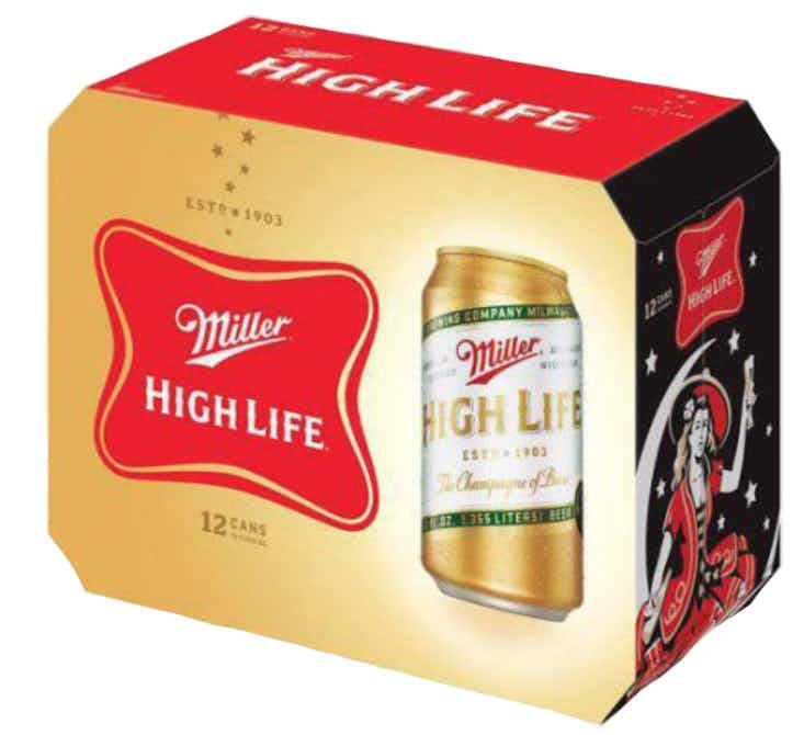 Miller High Life 12 pack 12oz
