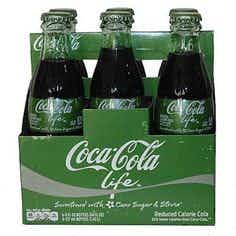 Coca-Cola Life 6 pack 8oz Bottle