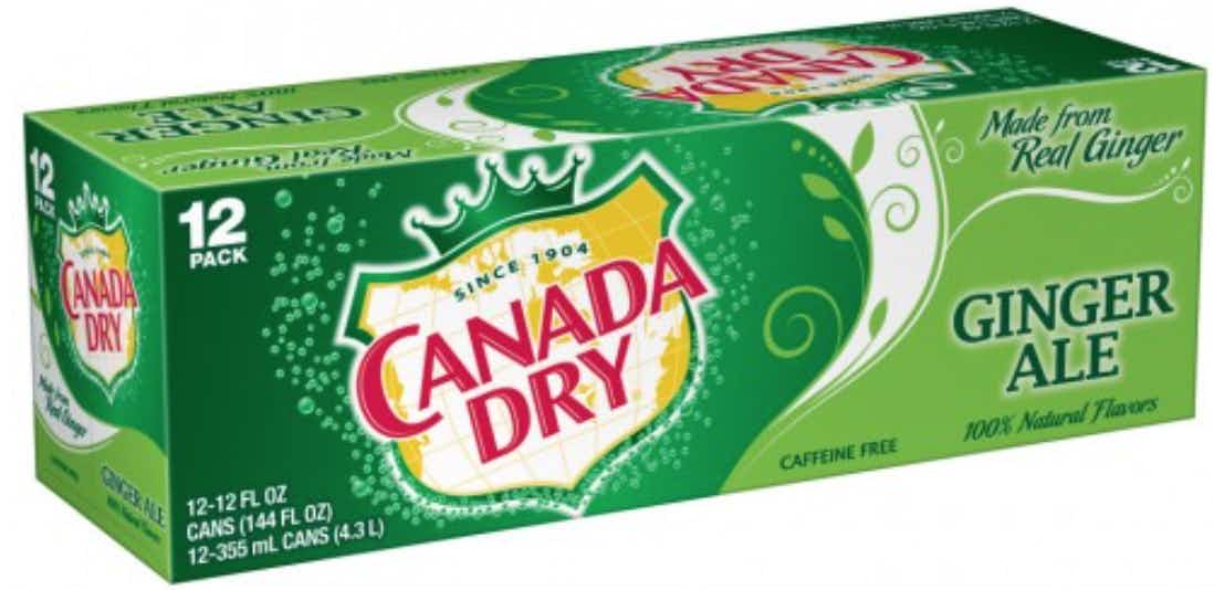 Canada Dry Ginger Ale 12 pack 12oz