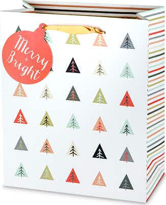 True Fabrications Modern Trees Gift Bag 750ml