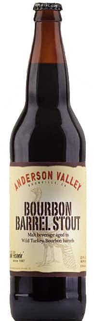 Anderson Valley Brewing Wild Turkey Bourbon Barrel Stout 22oz Bottle