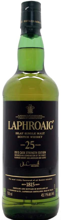 Laphroaig Cask Strength Single Malt Scotch Whisky 2013
