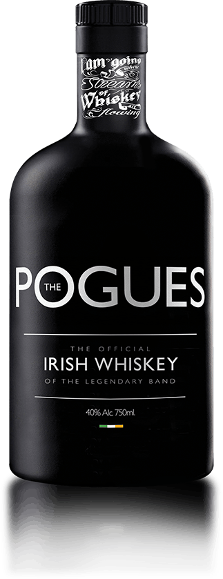 The Pogues Irish Whiskey Bottle