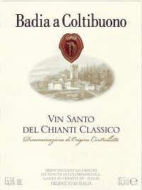 Badia a Coltibuono Vin Santo del Chianti Classico 2010