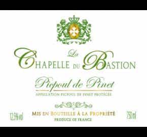 La Chapelle de la Bastide Picpoul de Pinet 2017