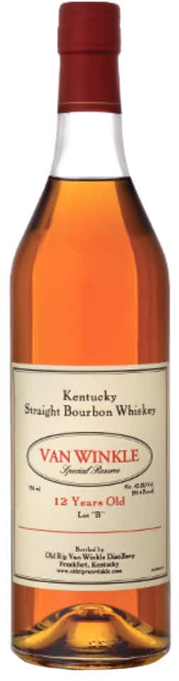 Old Rip Van Winkle Distillery Special Reserve Lot B Kentucky Straight Bourbon Whiskey 12 year old