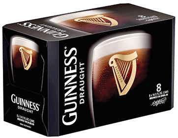 Guinness Draught 8 pack 14.5oz Can