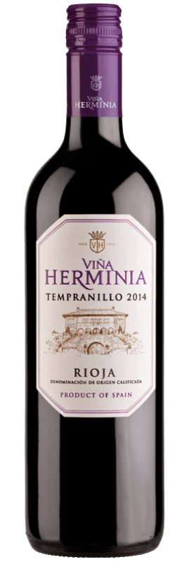 Vina Herminia Tempranillo 2015 Bottle