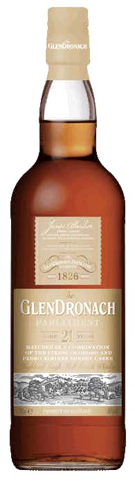 Glendronach 21 year old Parliament 21 year old
