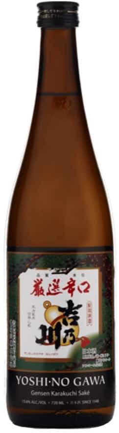 Yoshinogawa Gensen Karakuchi Sake 720mL