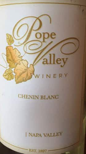 Pope Valley Winery Chenin Blanc 2014