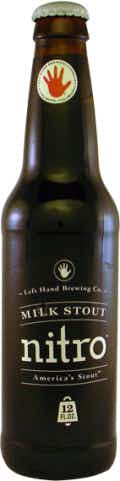 Left Hand Brewing Milkstout Nitro 6 pack 12oz Bottle