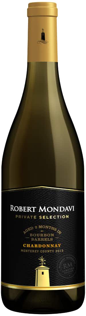 Robert Mondavi Private Selection Bourbon Barrel Aged Chardonnay 2015
