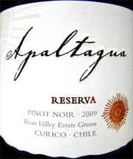 Apaltagua Reserva Pinot Noir 2014