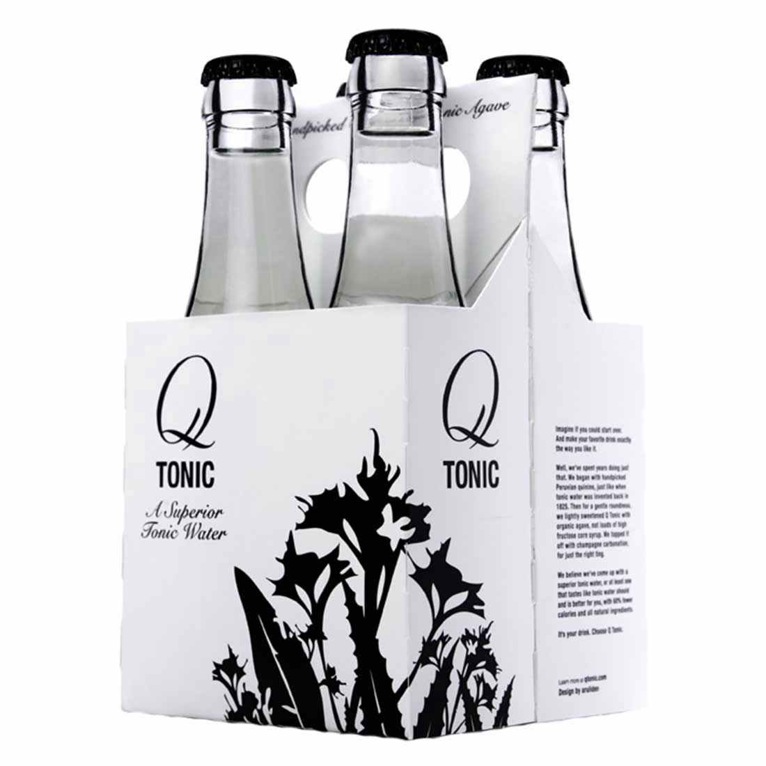 Q Drinks Q Tonic 4 pack 6.7oz Bottle
