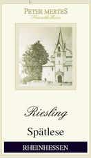 Peter Mertes Riesling Spätlese 2015