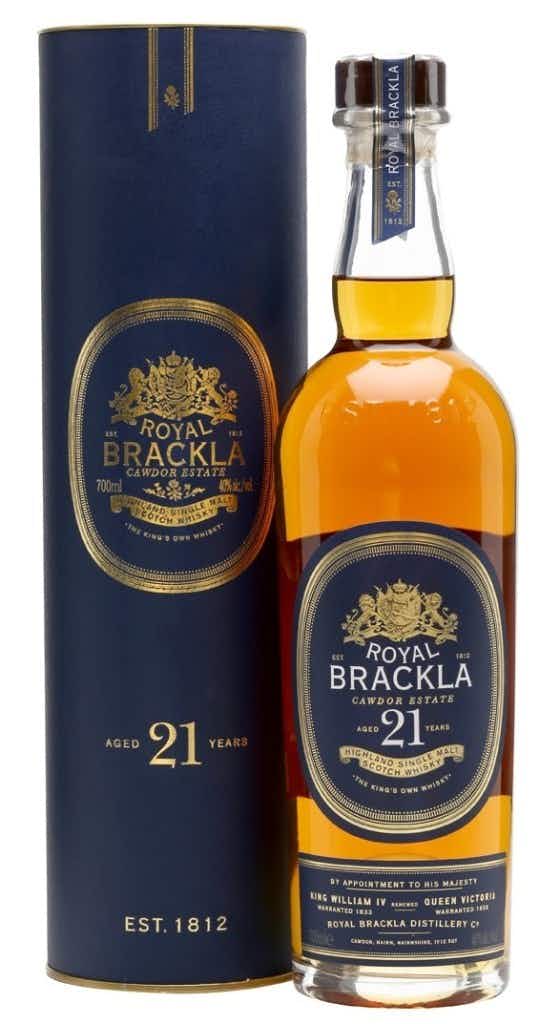 Royal Brackla Single Highland Malt Scotch Whisky 21 year old