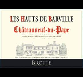 Brotte Les Hauts de Barville Chateauneuf du Pape 2015