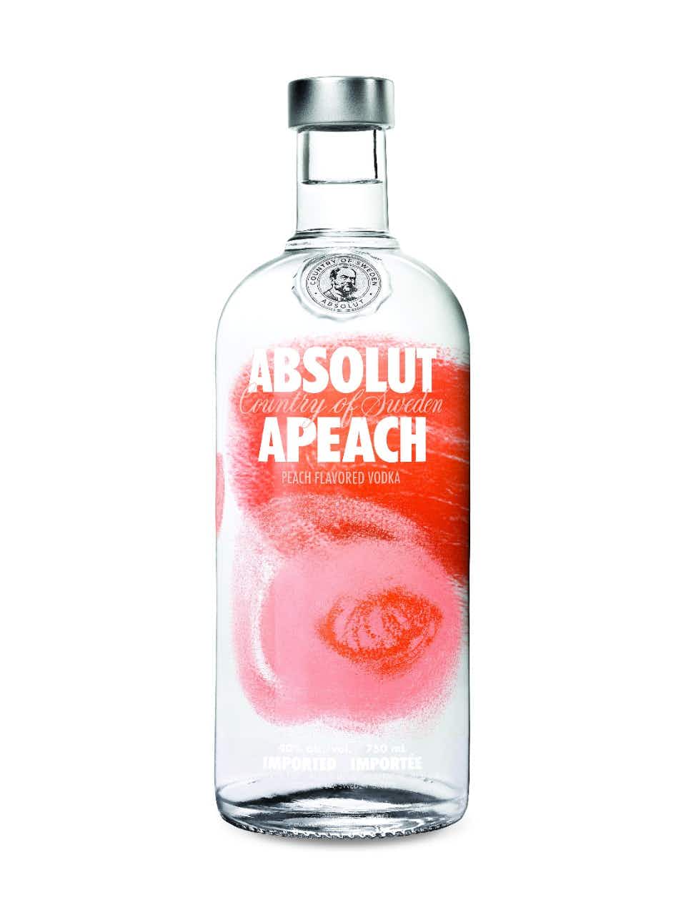 Absolut APEACH VODKA 1LITER 1L