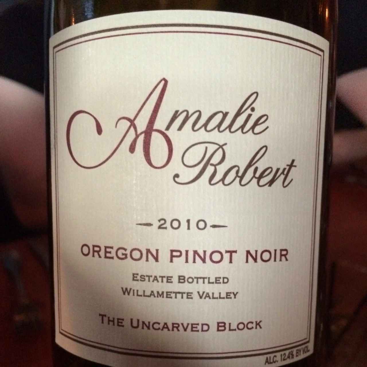 Amalie Robert Estate Selection Pinot Noir 2010