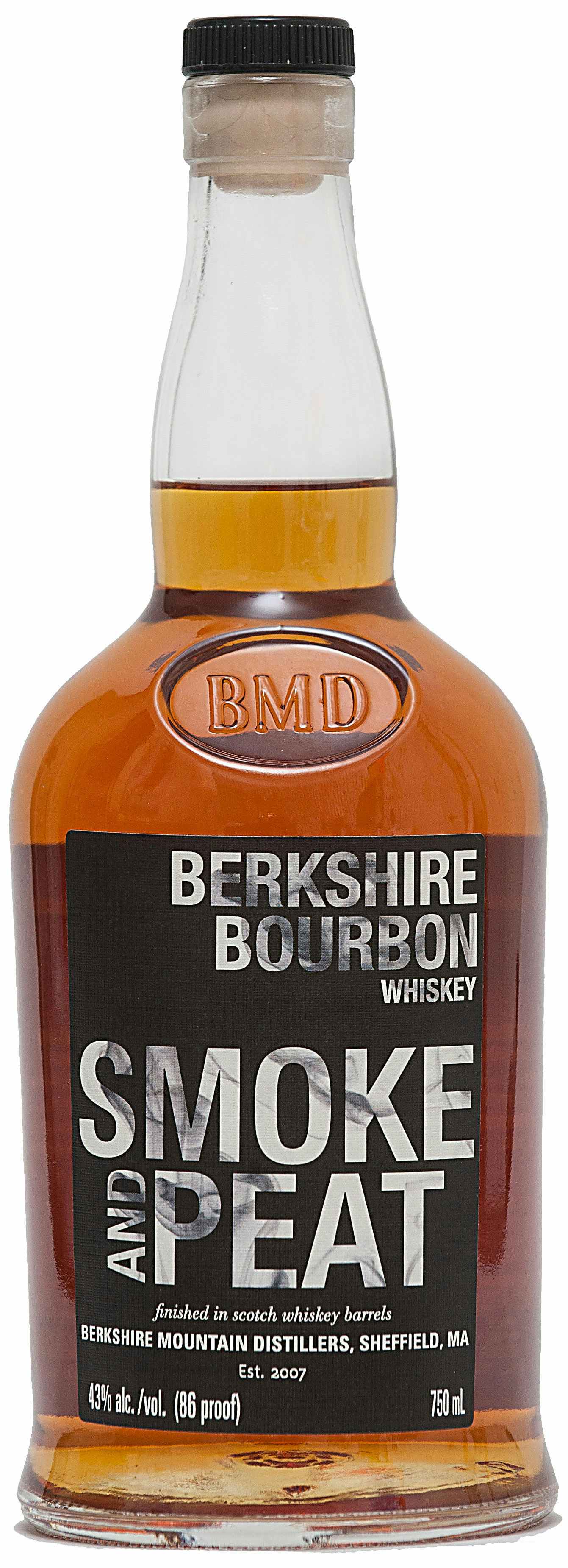Berkshire Mountain Distillers Smoke And Peat Bourbon Whiskey