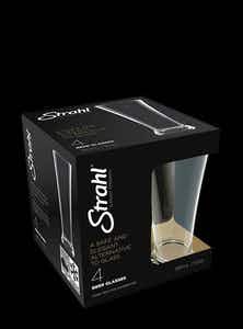 Strahl Pilsner Glass 4 pack 9.5oz
