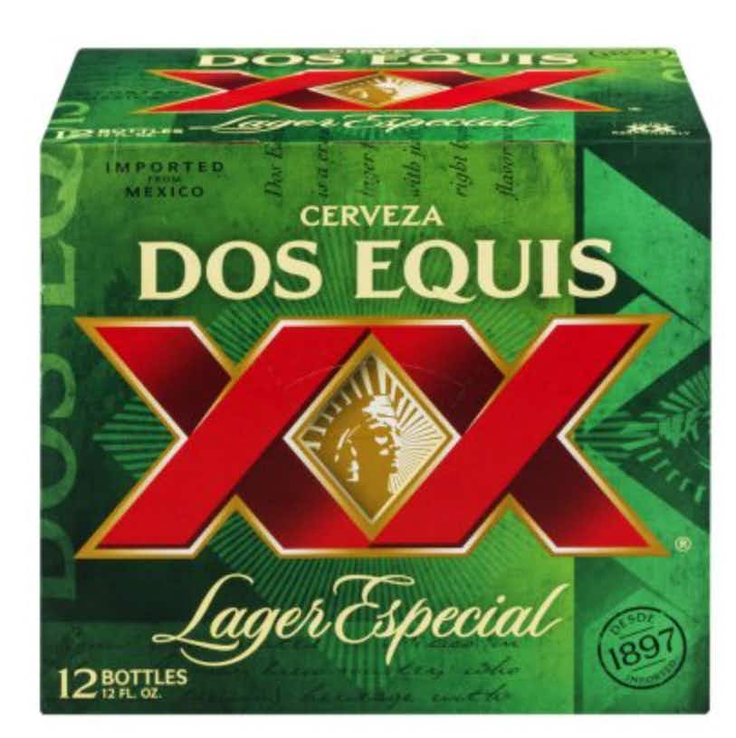 Dos Equis Lager 12 pack 12oz Bottle