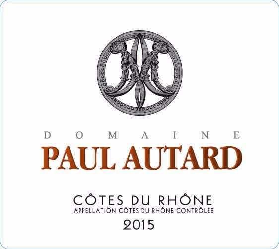Domaine Paul Autard Côtes du Rhône 2015