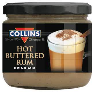 Collins Hot Buttered Rum Drink Mix 12oz