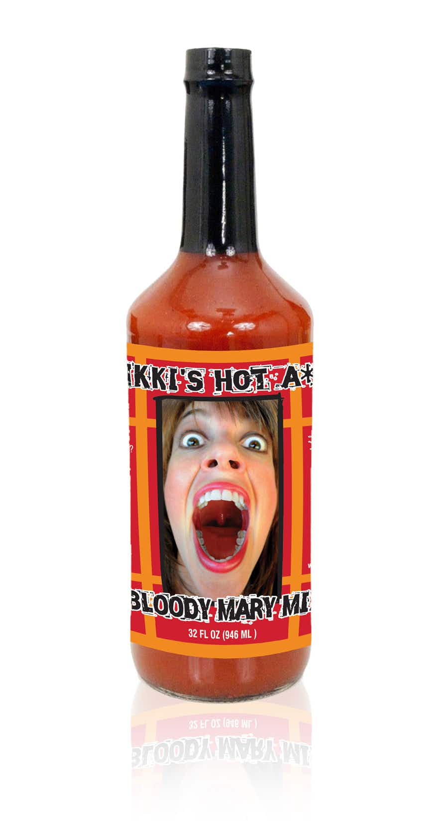 Nikki's Hot Ass Bloody Mary Mix 32oz