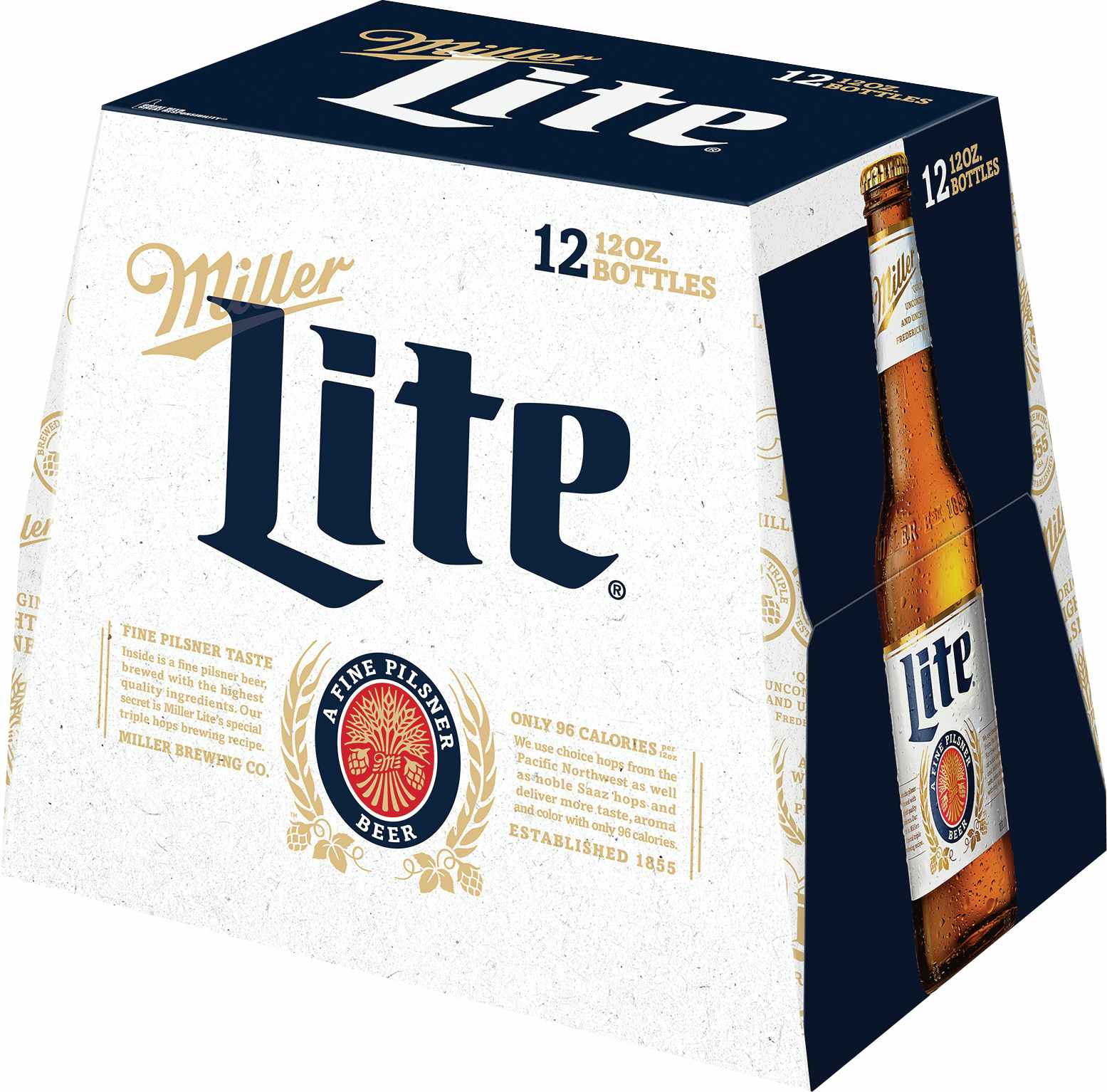 Miller Lite 12 pack 16oz Bottle