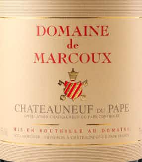Domaine de Marcoux Châteauneuf du Pape 2010