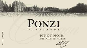 Ponzi Vineyards Pinot Noir 2013