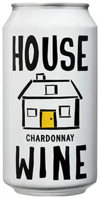 House Wine Chardonnay 375ml Can