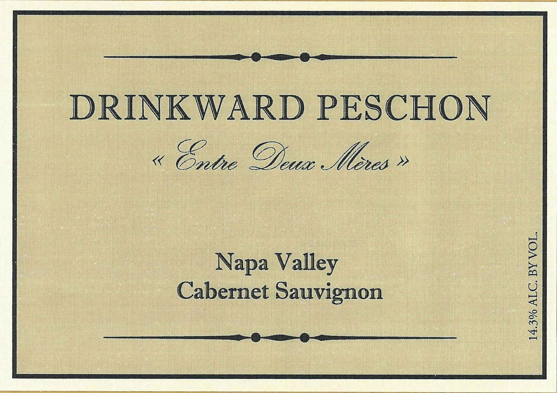 Drinkward Peschon Entre Deux Meres Cabernet Sauvignon 2015