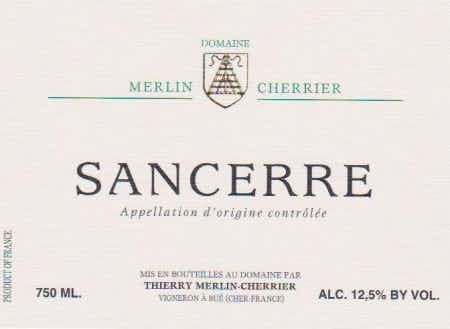 Domaine Cherrier Et Fils Sancerre 2016