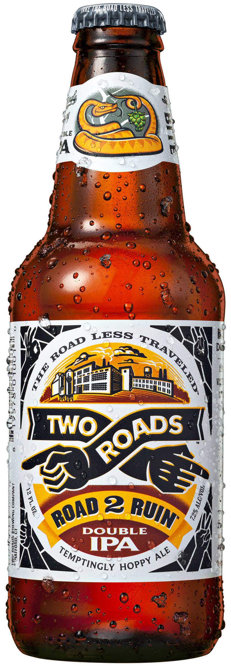 Two Roads Brewing Company Road 2 Ruin Double IPA 4 pack 12oz Can