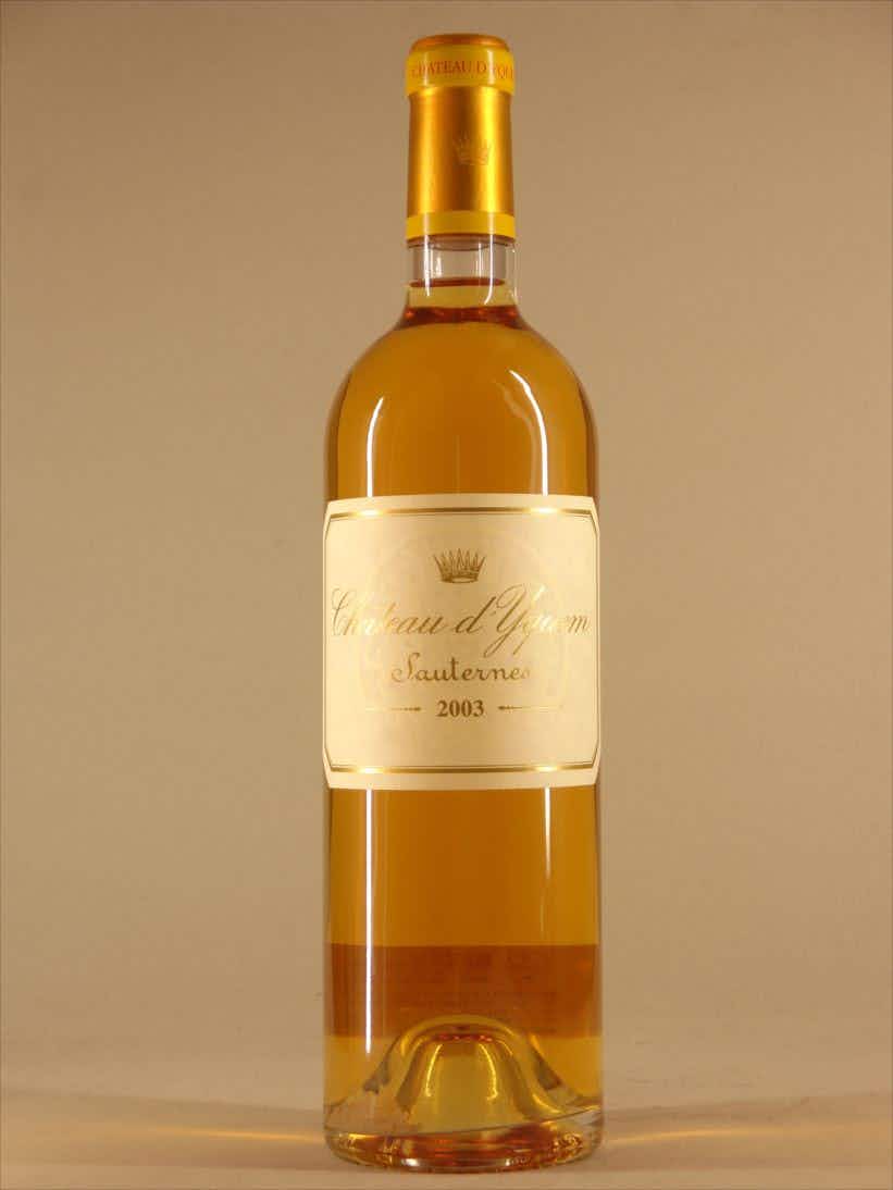 Chateau d'Yquem Sauternes 2003