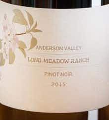 Long Meadow Ranch Anderson Valley Pinot Noir 2015