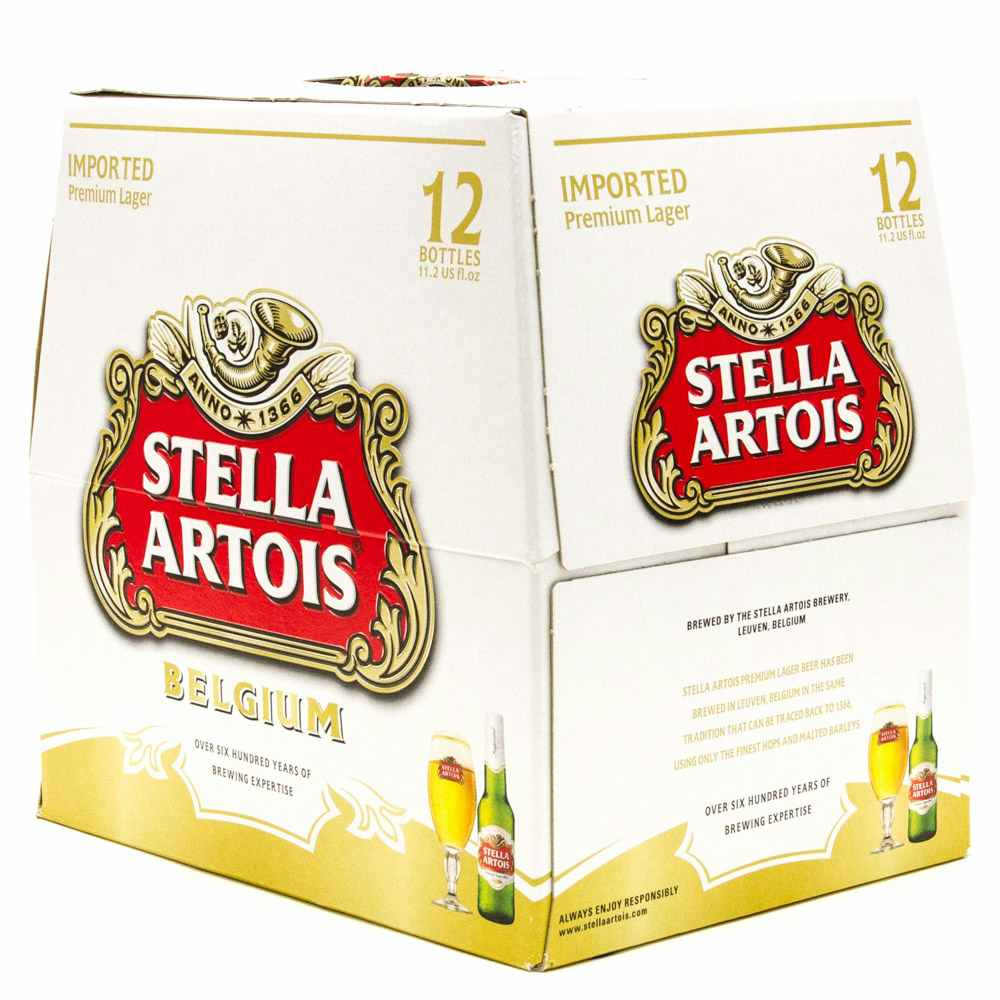 Stella Artois Lager 12 pack 12oz